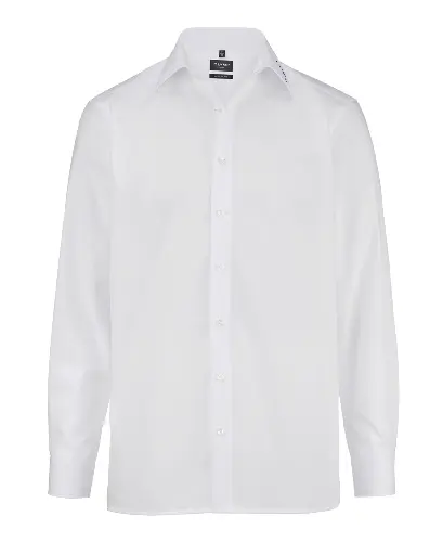 Geovision - OLYMP Herren Hemd 6350 Luxor modern fit (Langarm, 37, 00 Weiss)